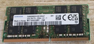 三星笔记本内存有黑色的吗，三星笔记本内存条黑色？