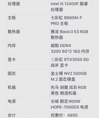 5000左右组装电脑配置，预算5000组装电脑的最强配置？