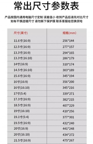 笔记本电脑尺寸指的是什么，笔记本电脑尺寸指的是什么意思