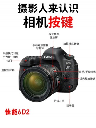 佳能单反怎么用的教程，佳能单反操作教程