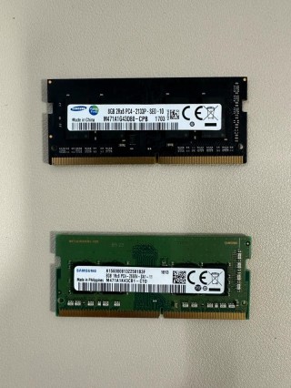 三星笔记本内存条有黑色的吗？三星笔记本内存条上的标签怎么看