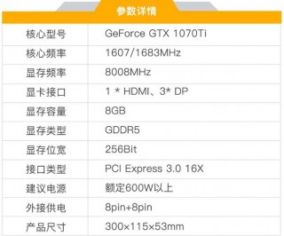 gtx1070ti显卡什么级别？gtx1070ti什么水平
