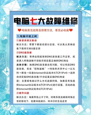 电脑维修自学教程大全，自学电脑维修入门教程？
