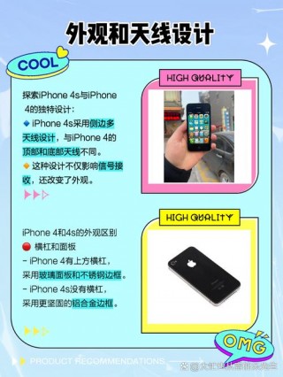 iphone4和4s区别屏幕，iphone4和4s区别外观？