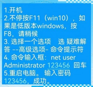 windows系统开机密码忘记了怎么办，windows电脑开机密码忘了怎么办