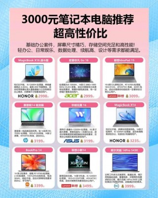 3千多的笔记本电脑怎么样，3千的笔记本电脑什么牌子好