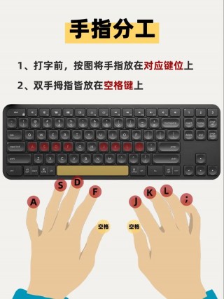 新手学电脑打字步骤，初步学电脑打字怎么打？