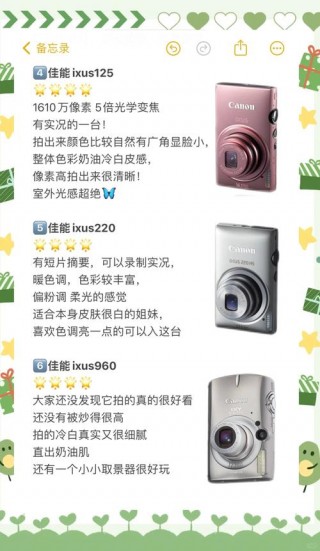 佳能ixus980像素？佳能ixus850is象素