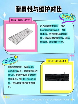 巧克力键盘和悬浮键盘哪个好，巧克力键盘优势