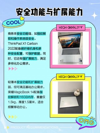 笔记本电脑轻薄本和商务本的区别？商务笔记本和轻薄笔记本哪个好?