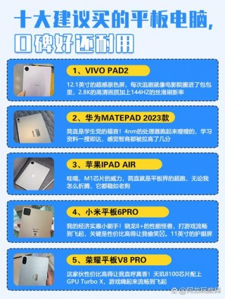 平板电脑排名性价比，平板电脑性价比品牌？