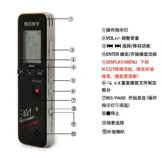 索尼录音笔如何使用，索尼录音笔的使用方法视频