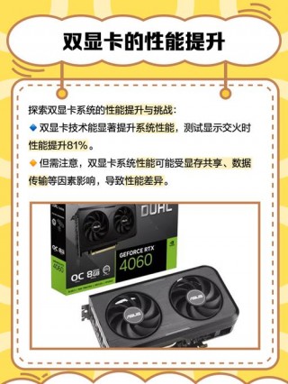 台式机双显卡有什么用，台式机如何启用双显卡