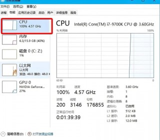 电脑怎么调出cpu占用？怎么把cpu占用率搞满
