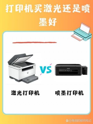 喷墨和激光打印机哪种好，喷墨打印机和激光打印机差别