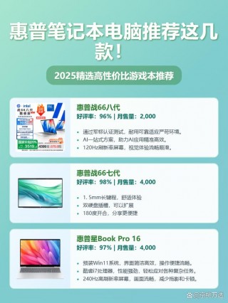 笔记本电脑推荐性价比高惠普，惠普笔记本 性价比