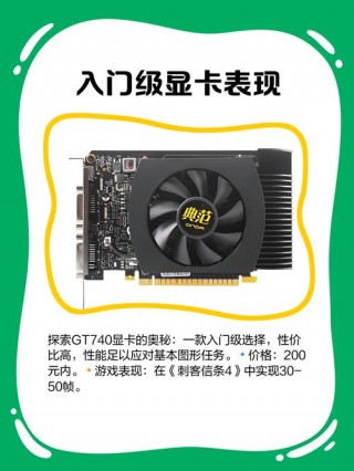 gt740显卡是入门级吗？gt740显卡咋样