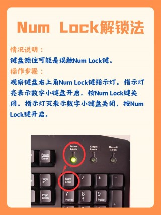 笔记本电脑键盘如何解锁，笔记本键盘怎么解锁键盘？