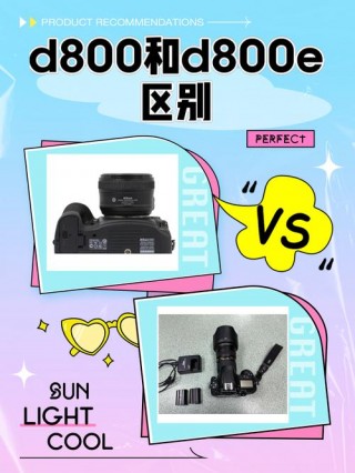 尼康d800和尼康d800e的区别，尼康d800e好吗？