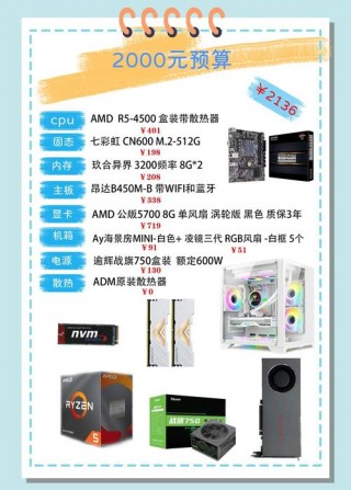 组装电脑最便宜多少钱一台？组装一台比较好的电脑大概多少钱