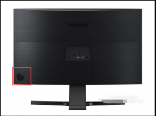 samsung电脑显示屏怎么开？三星电脑显示器开关在哪