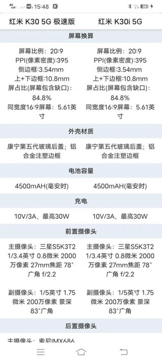 红米k30系列有几款，红米k30有哪几款