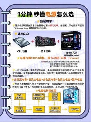 电脑电源的选取需要考虑什么，电脑电源的选取需要考虑什么因素