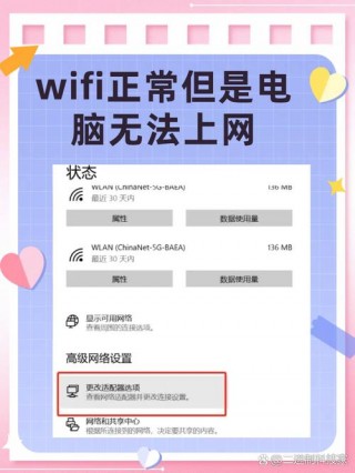 笔记本无法连接网络怎么解决，笔记本无法连接网络什么原因