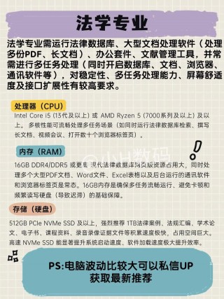 教育专业笔记本电脑推荐轻薄？教育技术学电脑推荐