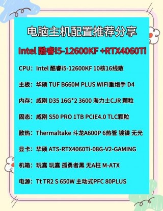 怎么选一台好的台式电脑？电脑怎么选购台式