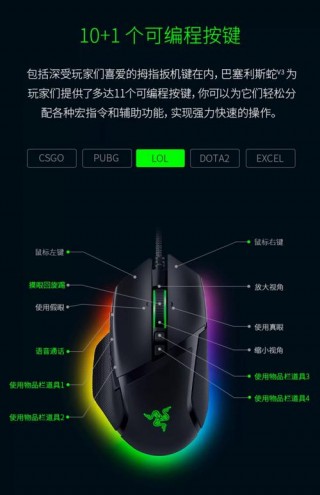 笔记本电脑鼠标推荐雷蛇？笔记本 雷蛇