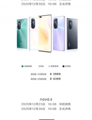华为nova8是鸿蒙系统吗？华为nova8支持鸿蒙系统嘛