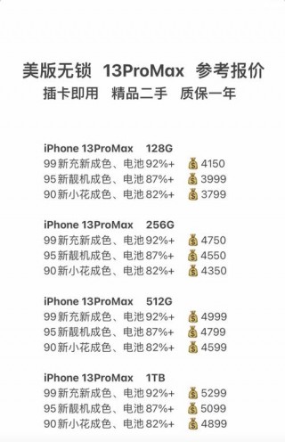 iphone13128g多少钱？苹果13 125g多少钱