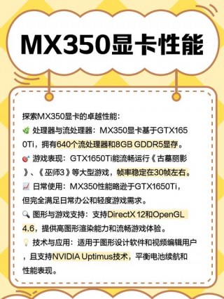 mx350是几g显卡，mx350是多少g显存