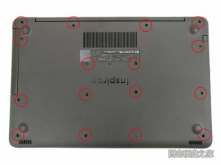 如何拆开戴尔笔记本电脑后盖？戴尔笔记本电脑后盖拆卸图解