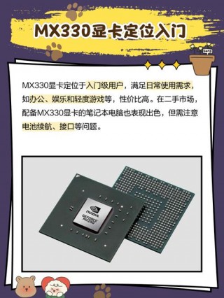 mx450和mx330哪个显卡好，mx450和mx330属于什么档次的显卡？