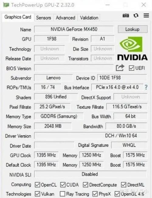 mx450显卡相当于gtx什么级别?