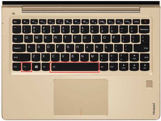 联想小新air13键盘背光怎么开