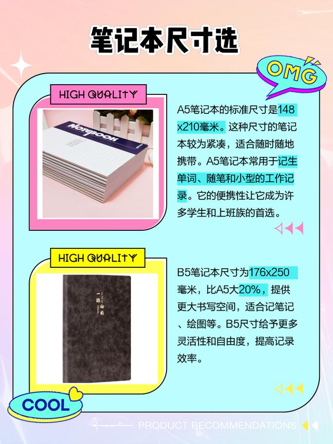 笔记本a5和b5有什么区别