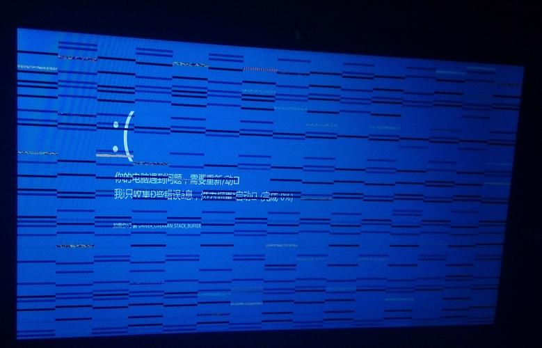 电脑进入系统后花屏一会后恢复电脑开机后会出现花屏有时候自己又好了...