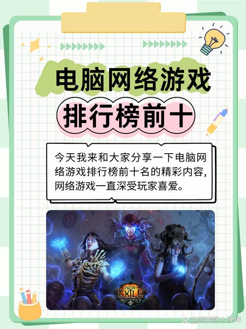 求电脑游戏排名榜前十名,有哪些