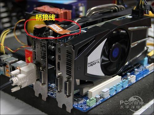 显卡交火需要把显卡用线连在一起么?还是说直接用一个支持显卡交火的主板...