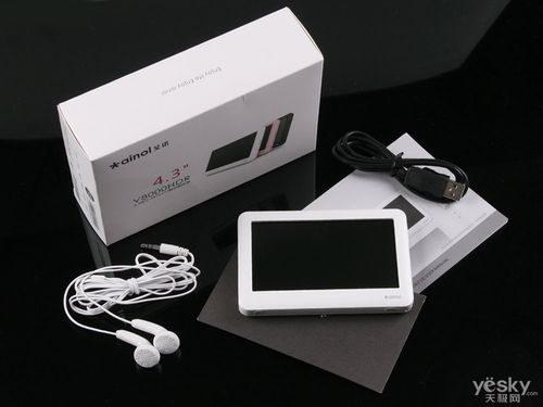 艾诺v8000hdr系列的机型中4g和8g(4.3英寸屏幕)