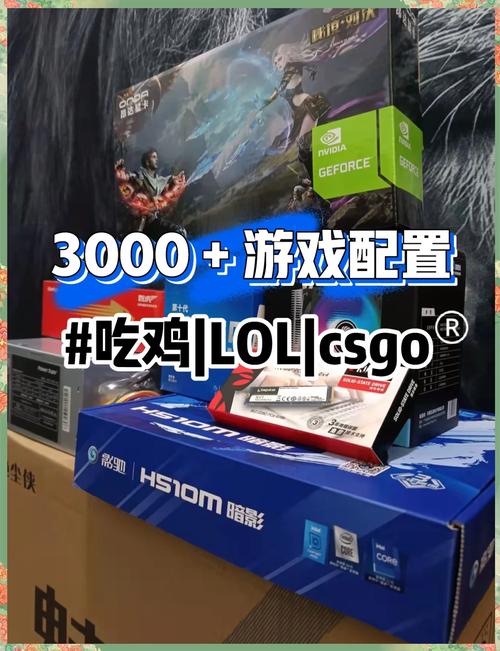 电脑问题本人想配一个3000元的电脑配置玩英雄联盟和吃鸡配置的台式电脑...