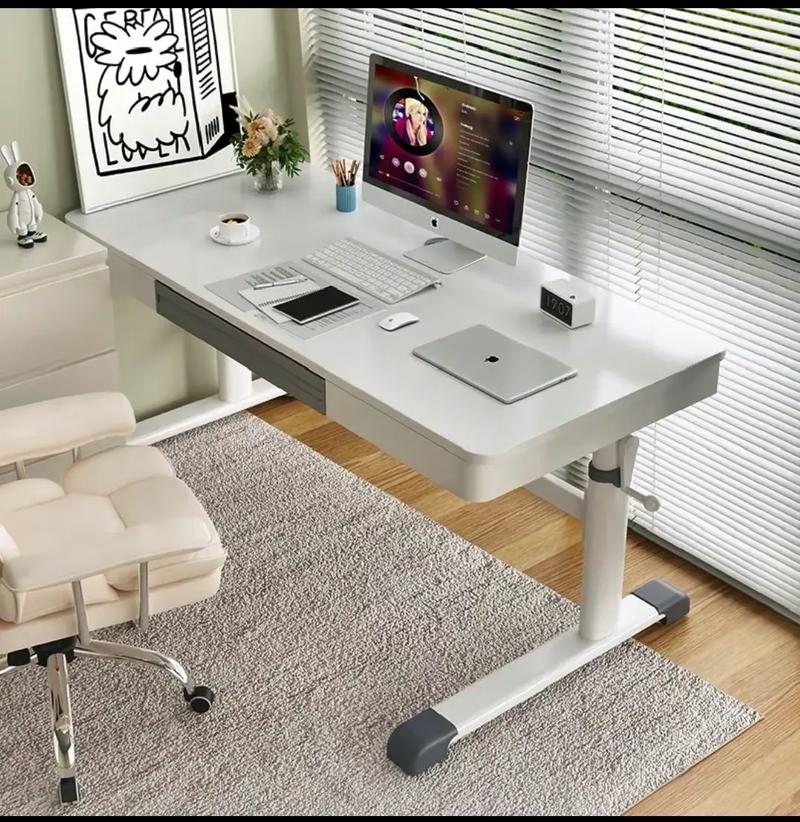 SIHOO西昊F2电动升降电脑桌原木色