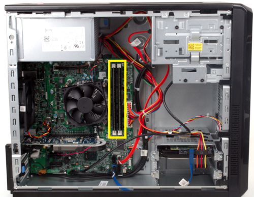 惠普台式电脑内存怎么插线台式电脑的内存条在哪里