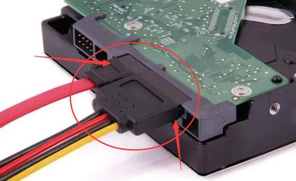 电脑主主机硬盘数据线在哪台式电脑怎么加固态硬盘两根线分别插在...