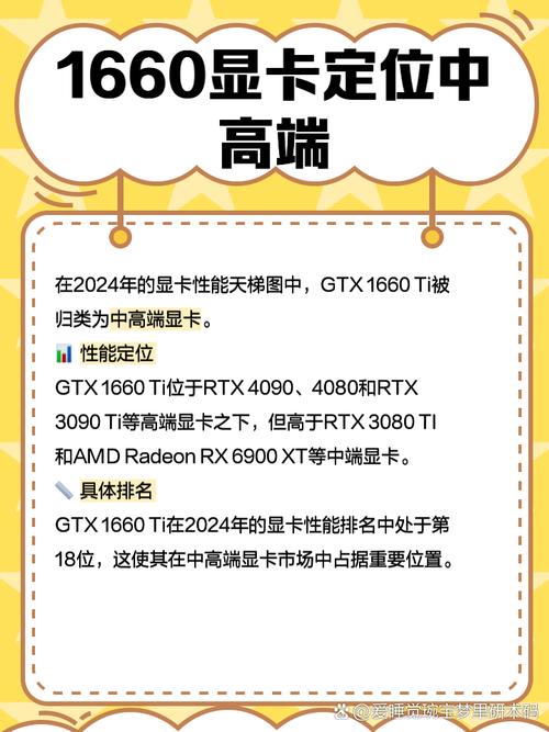 gtx1660ti是高端显卡吗