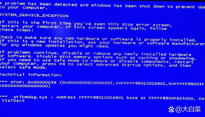 电脑无法正常启动蓝屏出现0X00000071(0X00000000)(0X00000000)(0X0000000...