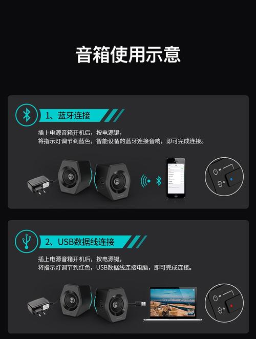 台式电脑音箱如何连接